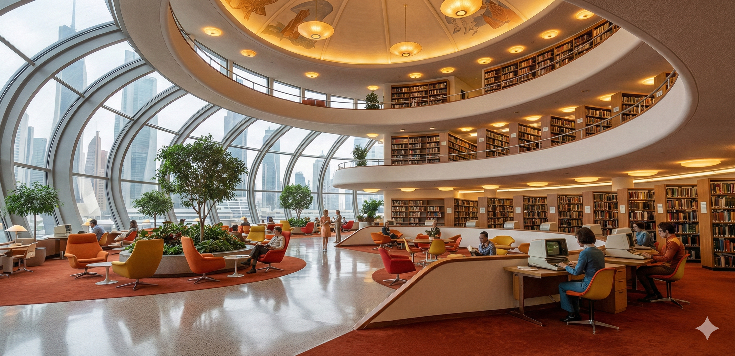 Retro Futurism Library